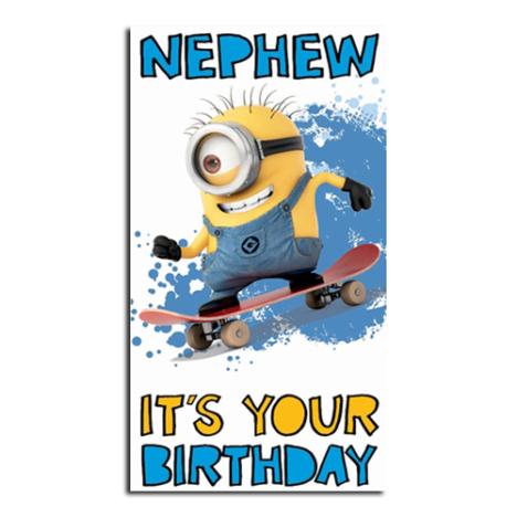 Nephew Birthday Minions Card £2.10